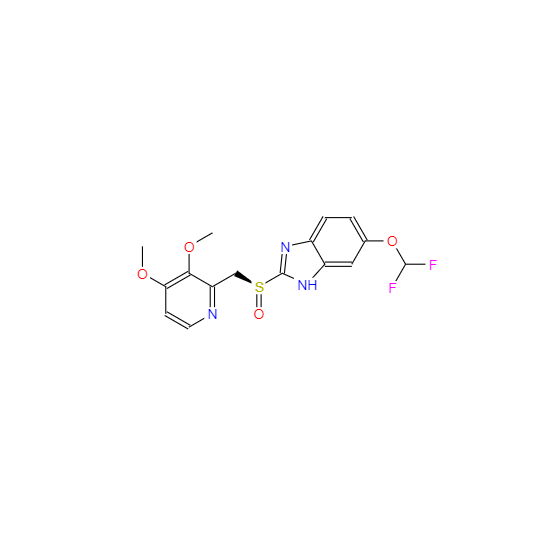 CAS： 142706-18-1，中文名称： (R)-泮托拉唑 英文名称：(R)-Pantoprazole 
