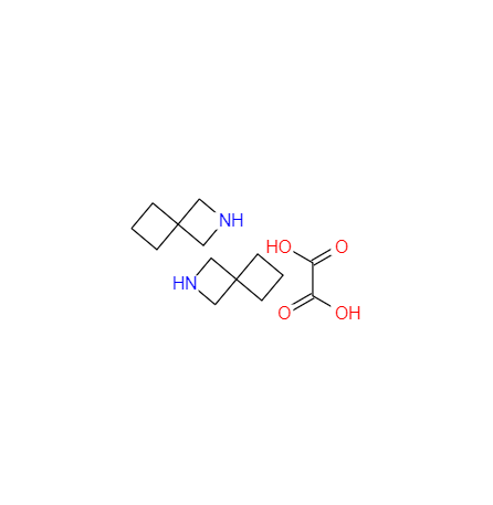 CAS： 1365639-13-9，中文名称： 2-氮杂螺[3.3]庚烷半草酸盐 英文名称：2-Azaspiro[3.3]heptaneoxalate(2:1) 