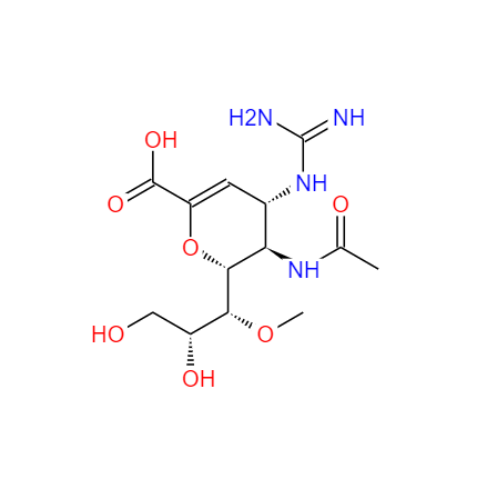 CAS：203120-17-6，中文名称：拉尼娜米韦 ，英文名称：Laninamivir 