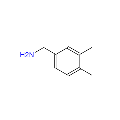 CAS：102-48-7，中文名称：3,4-二甲基苄胺， 英文名称：3,4-Dimethylbenzylamine 