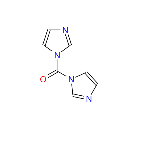  CAS：530-62-1，中文名称：N,N'-羰基二咪唑 ，英文名称：1,1'-Carbonyldiimidazole