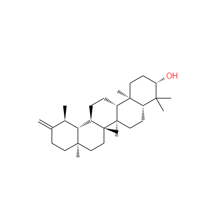 CAS：1059-14-9，中文名称：蒲公英甾醇 ，英文名称：taraxasterol 