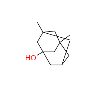 CAS：707-37-9，中文名称：3,5-二甲基-1-金刚烷醇 ，英文名称：3,5-Dimethyl-1-adamantanol 