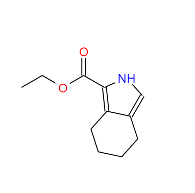 CAS：65880-17-3，中文名称：4,5,6,7-四氢异吲哚-1-羧酸乙酯 ，英文名称：Ethyl 4,5,6,7-tetrahydro-2H-isoindole-1-carboxylate 