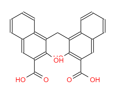  CAS：130-85-8，中文名称：帕莫酸 ，英文名称：Pamoic acid