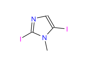  CAS：86026-81-5，中文名称：2,5-二碘-1-甲基咪唑 ，英文名称：2,5-Diiodo-1-methylimidazole