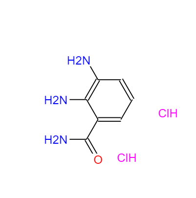 CAS：266993-72-0，中文名称：2,3-二氨基苯甲酰胺二盐酸盐 ，英文名称：2,3-DIAMINOBENZAMIDE DIHYDROCHLORIDE 