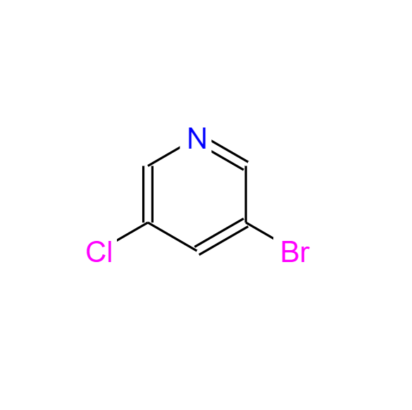 cas：73583-39-8 中文名称：3-溴-5-氯吡啶