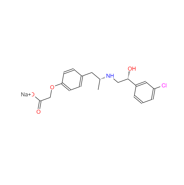 CAS： 127299-93-8，英文名称：BRL 37344, sodium salt