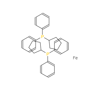 CAS：12150-46-8，1,1'-双(二-苯基膦基)二茂铁 