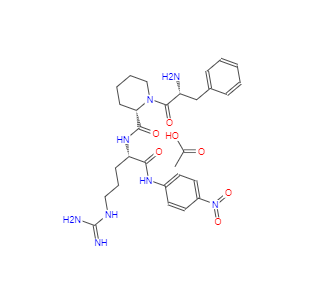 CAS：115388-96-0，D-苯丙氨酰-(2S)-2-哌啶羰基-N-(4-硝基苯基)-L-精氨酰胺三乙酸酯 