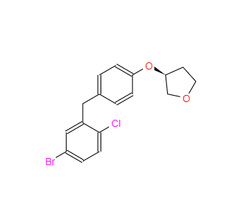 CAS：915095-89-5，(S)-3-(4-(5-溴-2-氯苄基)苯氧基)四氢呋喃 