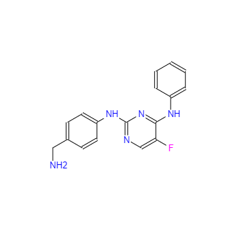 CAS：916603-07-1，N2-(4-(氨甲基)苯)-5-氟-N4-苯基嘧啶-2,4-二胺