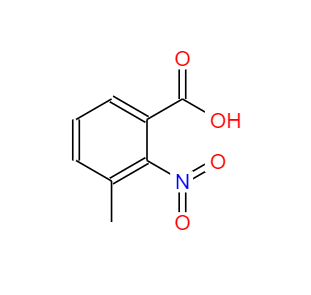 CAS： 5437-38-7， 3-甲基-2-硝基苯甲酸