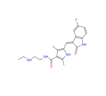 CAS：356068-97-8，N-去乙基舒尼替尼三氟乙酸盐 