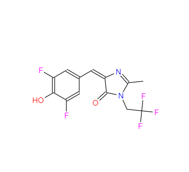 CAS：1539318-36-9，(Z)-5-(3,5-二氟-4-羟基苯亚甲基)-2-甲基-3-(2,2,2-三氟乙基)-3,5-二氢-4H-咪唑-4-酮