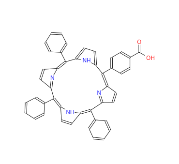 CAS：95051-10-8，5-(4-羧苯基)-10,15,2-三苯基卟啉