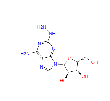 CAS：15763-11-8，(2R,3R,4S,5R)-2-(6-氨基-2-肼基-9H-嘌呤-9-基)-5-(羟甲基)四氢呋喃-3,4-二醇