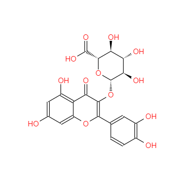 CAS：22688-79-5，槲皮素3-O-葡萄糖酸苷 