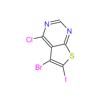 CAS：1799610-89-1，5-溴-4-氯-6-碘代噻吩并[2,3-d]嘧啶 