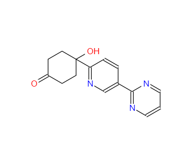 CAS：857651-06-0，4-羟基-4-[5-(2-嘧啶基)-2-吡啶基]环己酮
