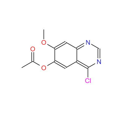 CAS：230955-75-6，6-乙酰氧基-4-氯-7-甲氧基喹唑啉 