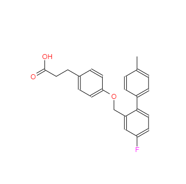 CAS：1374516-07-0，3-(4-((4-氟-4'-甲基-[1,1'-联苯]-2-基)甲氧基)苯基)丙酸