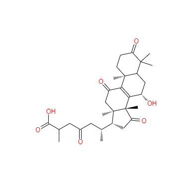 CAS：108340-60-9，灵芝酸D