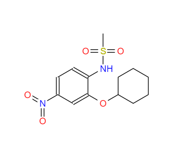 CAS：123653-11-2，N-(2-(环己基氧基)-4-硝基苯基)甲磺酰胺 