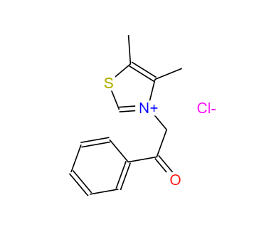 CAS：341028-37-3，4,5-二甲基-3-(2-氧代-2-苯基乙基)噻唑氯化物