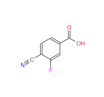 CAS：176508-81-9，4-氰基-3-氟苯甲酸 