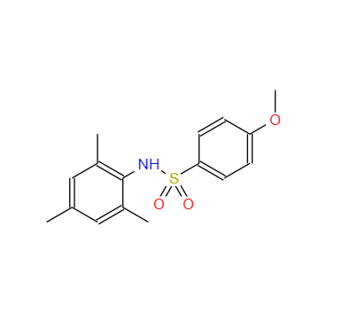 CAS：349085-82-1，4-甲氧基-N-(2,4,6-三甲基苯)苯磺酰胺