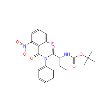 CAS：936025-29-5，(R)-1-(2-氟-6-硝基-N-苯基苯甲酰胺基)-1-氧代丁-2-基氨基甲酸叔丁酯