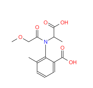 CAS：104390-56-9，2-[(1-羧基乙基)(甲氧基乙酰基)氨基]-3-甲基苯甲酸 