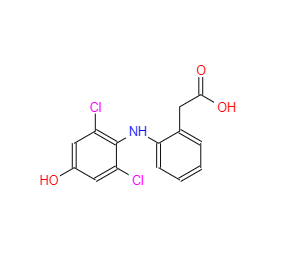 CAS：64118-84-9，2-(2-((2,6-二氯-4-羟基苯基)氨基)苯基)乙酸